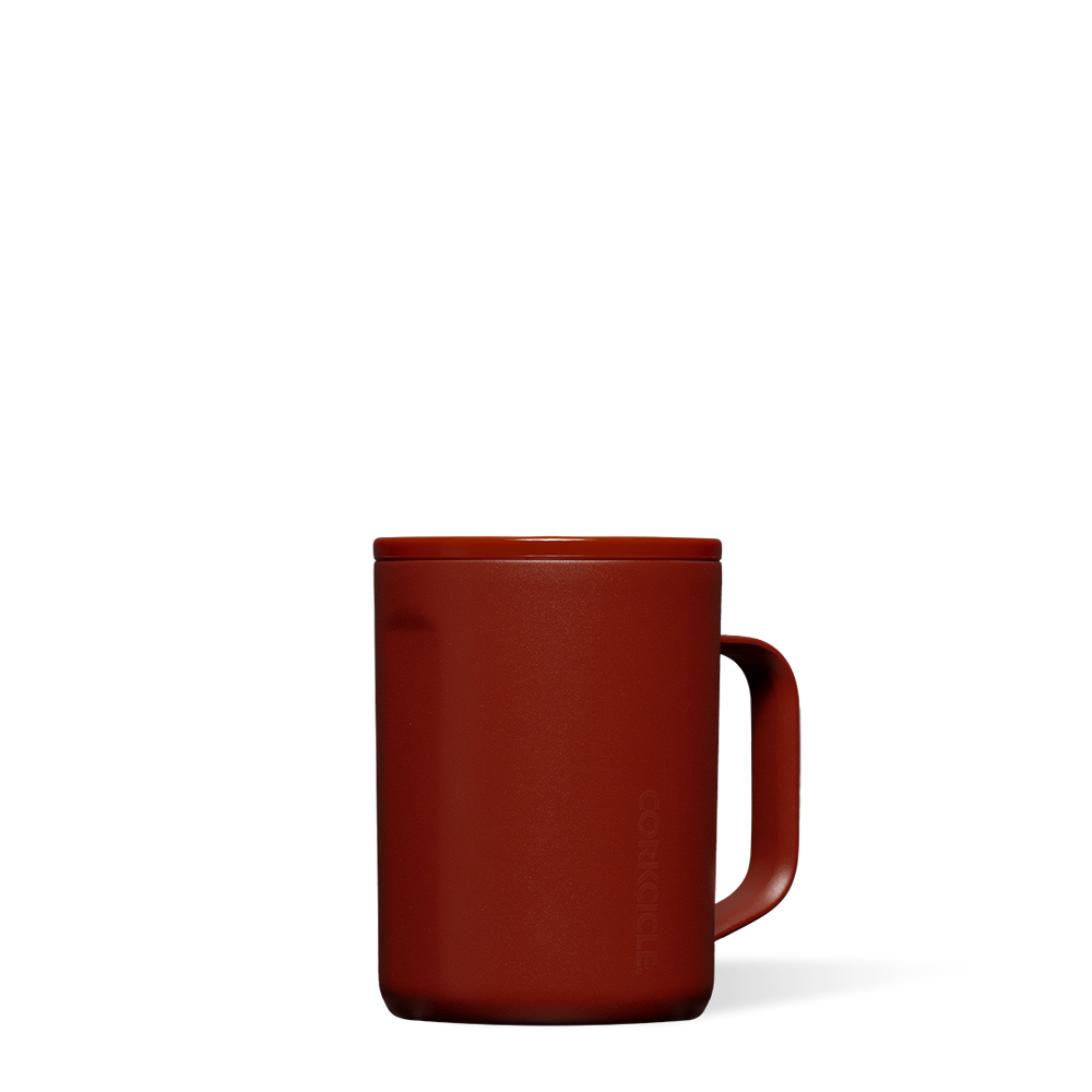 Classic Coffee Mug - Smooth Favorite V4 - Brick / 16oz