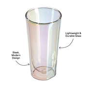 Prism Pint Glass Set (2) - Portable Glassware I6
