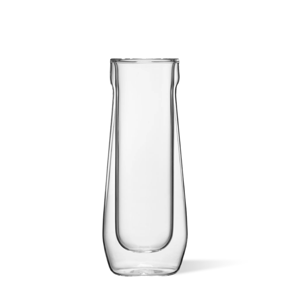Stemless Flute Glass Set (2) - Smooth Choice U2