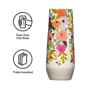 Rifle Paper Co. Stemless Flute - Durable Choice G0