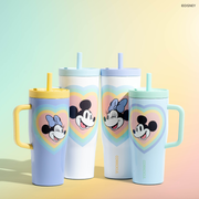 Mickey & Minnie Mouse Retro Rainbow Leakproof Cruiser - Morning Refill A0