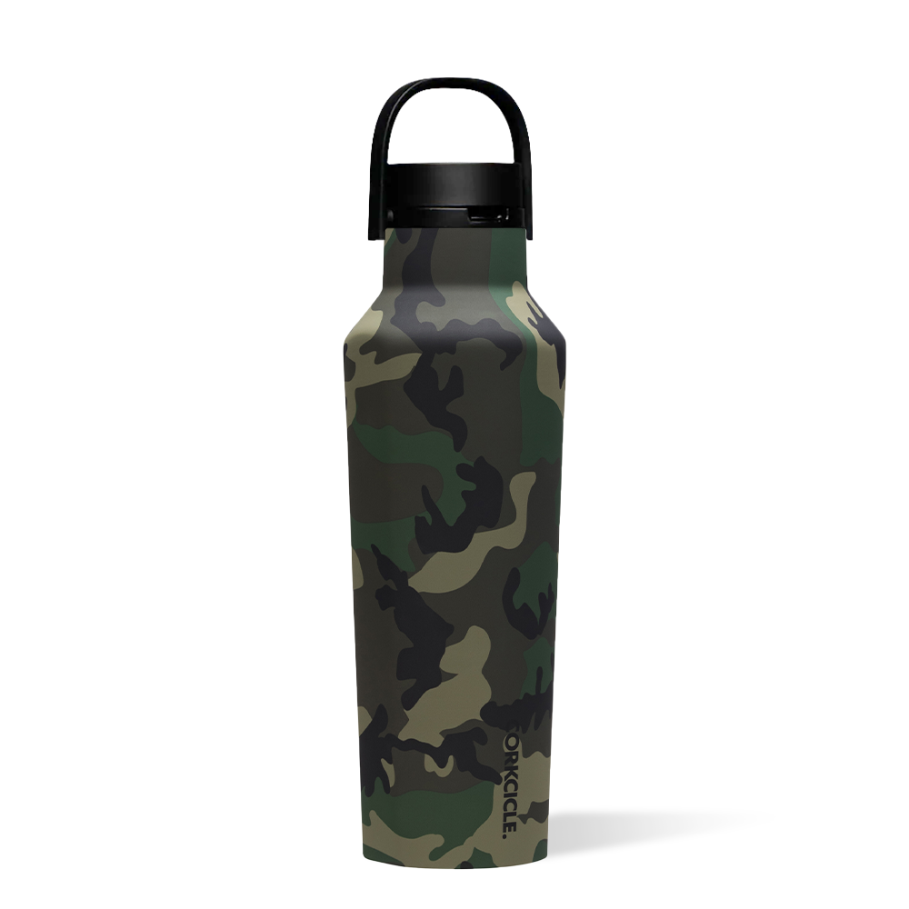 Woodland Camo Sport Canteen - Travel Refill S7 - 20oz / Woodland Camo
