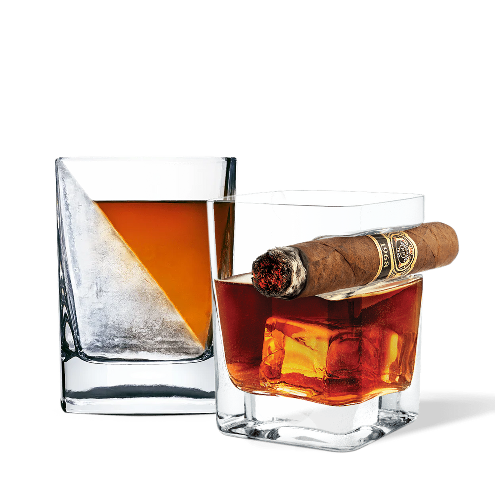 Whiskey Wedge + Cigar Glass Bundle - Clean Whiskey H3 - Default Title